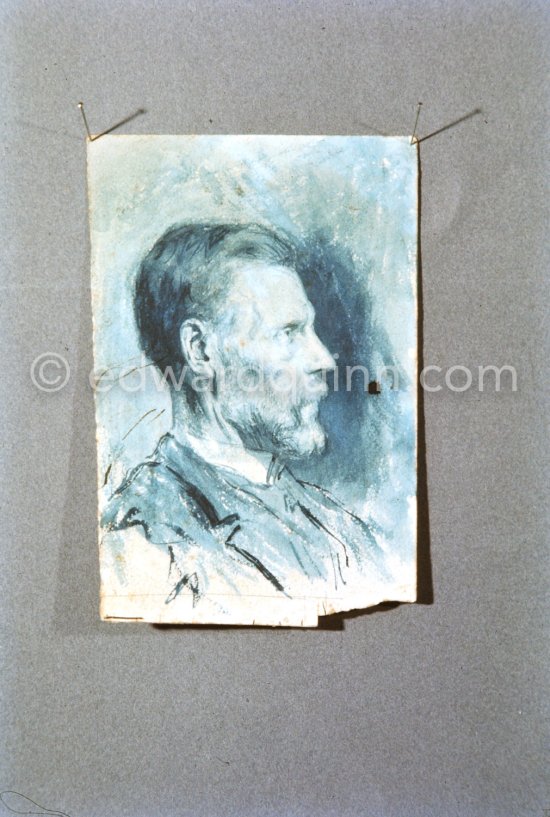 Mas Notre-Dame-de-Vie, Mougins 1974. (Photographed after Pablo Picasso’s death.) - Photo by Edward Quinn