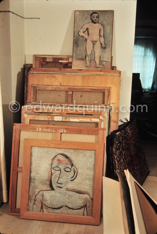 Mas Notre-Dame-de-Vie, Mougins 1974. (Photographed after Pablo Picasso’s death.) - Photo by Edward Quinn