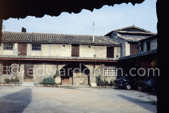Madoura pottery, Vallauris. Date unknown, about 1978. - Photo by Edward Quinn