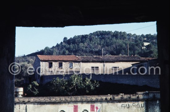 Madoura pottery, Vallauris. Date unknown, about 1978. - Photo by Edward Quinn