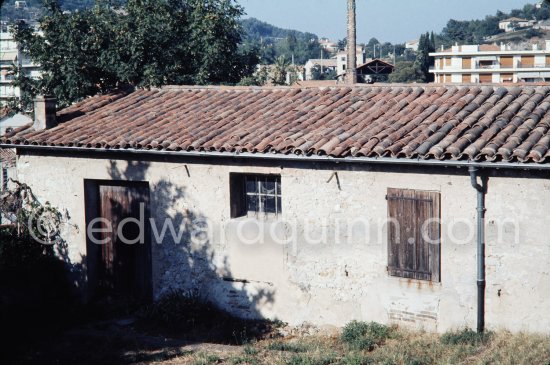 Madoura pottery, Vallauris. Date unknown, about 1978. - Photo by Edward Quinn