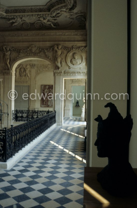 Opening of the Picasso Museum Paris (Musée national Picasso Paris), located in the Marais Quarter. Paris 1985. - Photo by Edward Quinn