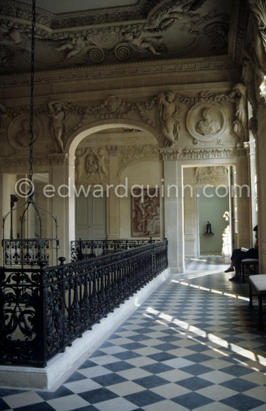 Opening of the Picasso Museum Paris (Musée national Picasso Paris), located in the Marais Quarter. Paris 1985. - Photo by Edward Quinn