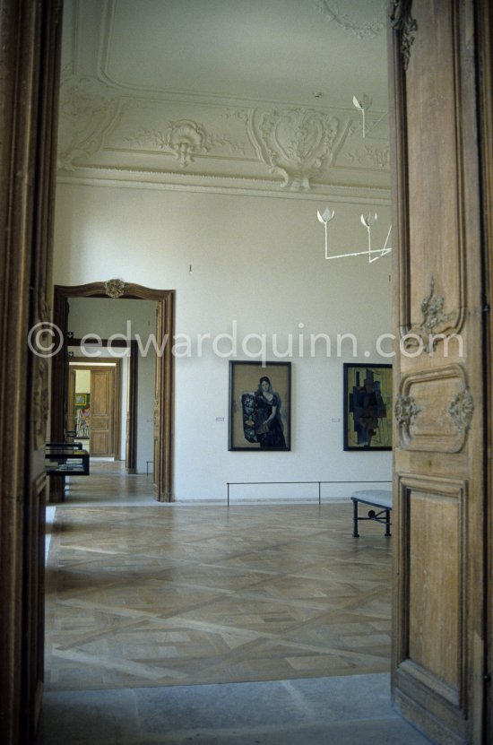 Opening of the Picasso Museum Paris (Musée national Picasso Paris), located in the Marais Quarter. Paris 1985. - Photo by Edward Quinn