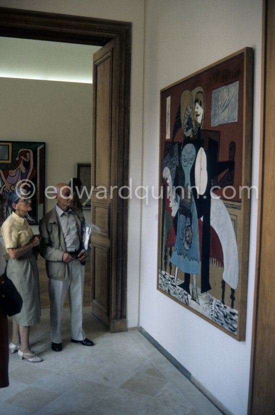Opening of the Picasso Museum Paris (Musée national Picasso Paris), located in the Marais Quarter. Paris 1985. - Photo by Edward Quinn
