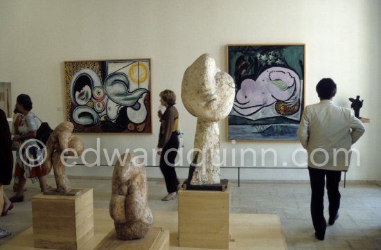 Opening of the Picasso Museum Paris (Musée national Picasso Paris), located in the Marais Quarter. Paris 1985. - Photo by Edward Quinn