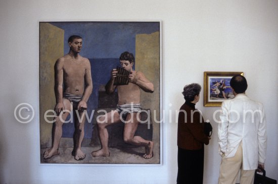 Opening of the Picasso Museum Paris (Musée national Picasso Paris), located in the Marais Quarter. Paris 1985. - Photo by Edward Quinn