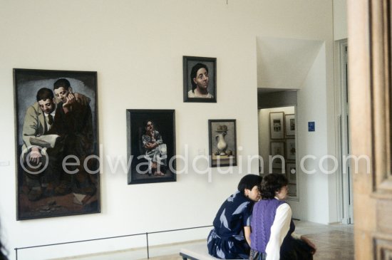 Opening of the Picasso Museum Paris (Musée national Picasso Paris), located in the Marais Quarter. Paris 1985. - Photo by Edward Quinn