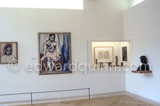 Opening of the Picasso Museum Paris (Musée national Picasso Paris), located in the Marais Quarter. Paris 1985. - Photo by Edward Quinn