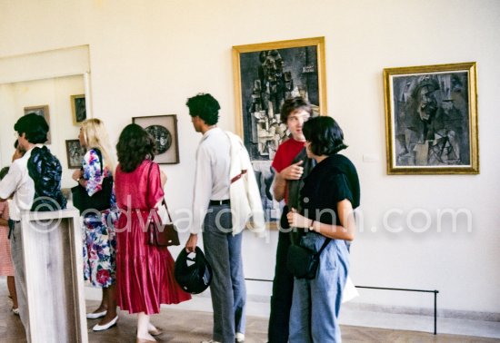 Opening of the Picasso Museum Paris (Musée national Picasso Paris), located in the Marais Quarter. Paris 1985. - Photo by Edward Quinn