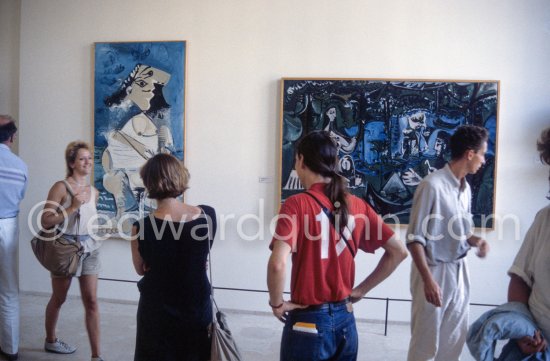 Opening of the Picasso Museum Paris (Musée national Picasso Paris), located in the Marais Quarter. Paris 1985. - Photo by Edward Quinn