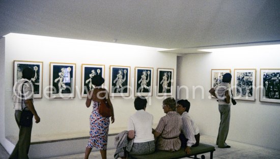 Opening of the Picasso Museum Paris (Musée national Picasso Paris), located in the Marais Quarter. Paris 1985. - Photo by Edward Quinn