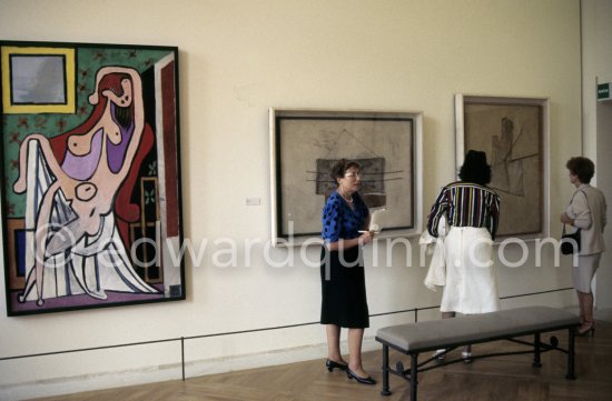 Opening of the Picasso Museum Paris (Musée national Picasso Paris), located in the Marais Quarter. Paris 1985. - Photo by Edward Quinn