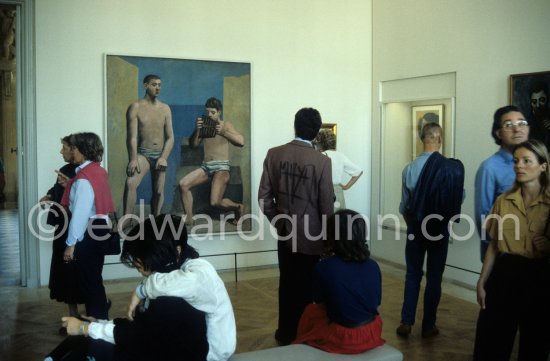 Opening of the Picasso Museum Paris (Musée national Picasso Paris), located in the Marais Quarter. Paris 1985. - Photo by Edward Quinn