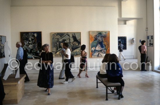 Opening of the Picasso Museum Paris (Musée national Picasso Paris), located in the Marais Quarter. Paris 1985. - Photo by Edward Quinn