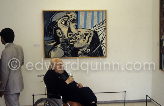 Opening of the Picasso Museum Paris (Musée national Picasso Paris), located in the Marais Quarter. Paris 1985. - Photo by Edward Quinn