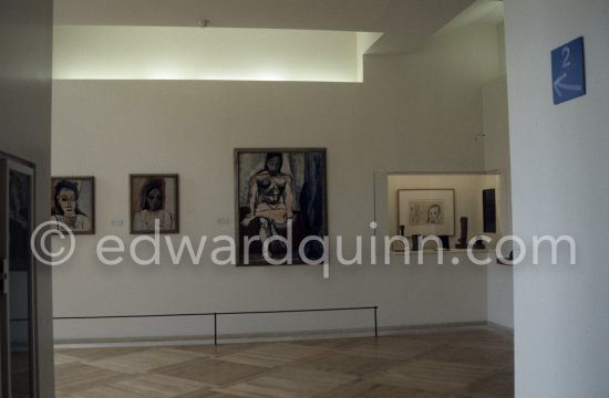 Opening of the Picasso Museum Paris (Musée national Picasso Paris), located in the Marais Quarter. Paris 1985. - Photo by Edward Quinn