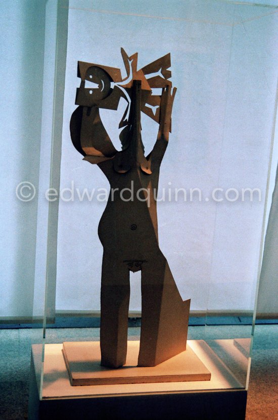 Exposition "Le dernier Pablo Picasso". 1953-1973. Centre Pompidou, Paris 1988. - Photo by Edward Quinn