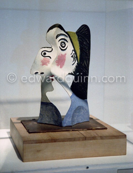 Exposition "Le dernier Pablo Picasso". 1953-1973. Centre Pompidou, Paris 1988. - Photo by Edward Quinn