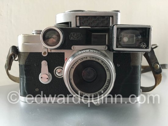 Edward Quinn\'s Leica M3-755852 1955 with Summaron 3.5 1435380 - Photo by Edward Quinn