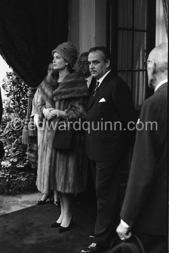 Prince Rainier and Princess Grace. Monaco 1960 - Photo by Edward Quinn