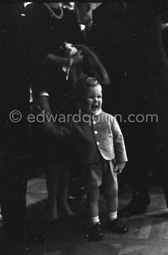 Prince Albert, 50th anniversary of the Monaco Oceanographic Museum, Monaco Ville 1960. - Photo by Edward Quinn