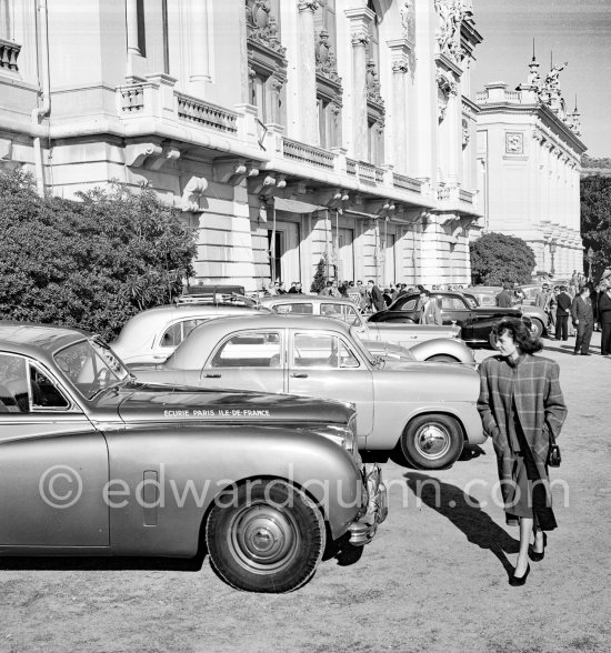 Rallye Monte Carlo 1952. - Photo by Edward Quinn