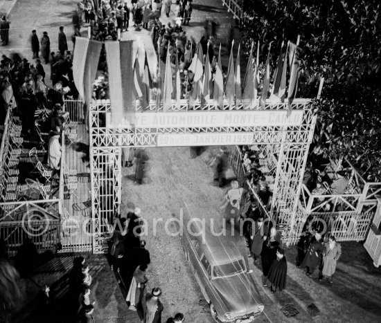 Rallye Monte Carlo 1952. - Photo by Edward Quinn