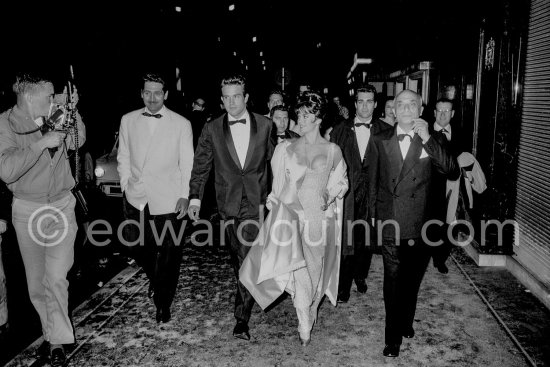 Natalie Wood and Warren Beatty attending the Cannes Film Festival 1962. - Photo by Edward Quinn