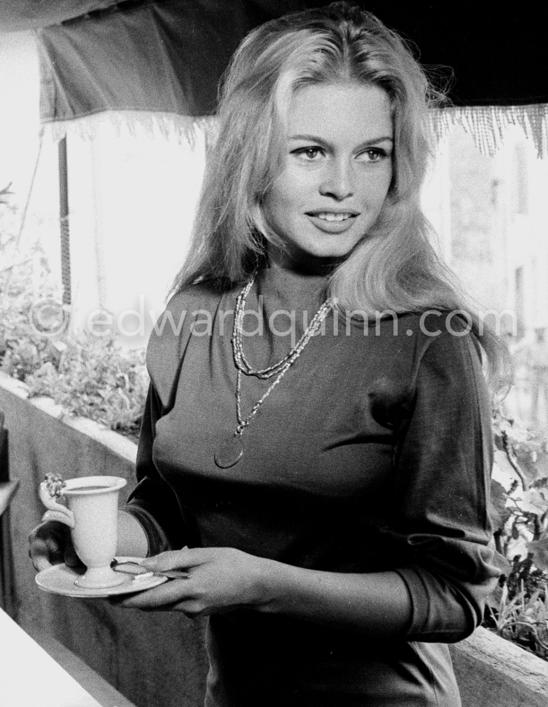 Brigitte Bardot, SaintTropez 1959. Edward Quinn Photographer