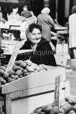 Moore Street's market. Dublin 1963. - Photo by Edward Quinn