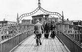 Ha'penny Bridge. Dublin 1963. - Photo by Edward Quinn