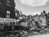 The aftermath of the Fenian St tenement collapse of June 1963. Dublin 1963. - Photo by Edward Quinn
