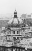 Government Buildings, Department of the Taoiseach. Dublin 1963. View from the roof of The Shelbourne Hotel. - Photo by Edward Quinn