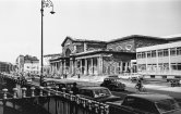 Harcourt St railway station. Closed 1958. Dublin 1963. - Photo by Edward Quinn