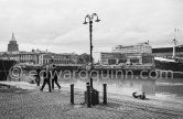 Custom House, River Liffey. Dublin 1963. - Photo by Edward Quinn