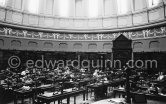 Dubliners studying at the National Library. Dublin 1963. - Photo by Edward Quinn