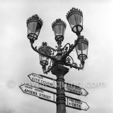 The Five Lamps. Dublin 1963. - Photo by Edward Quinn