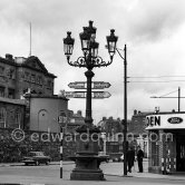 The Five Lamps. Dublin 1963. - Photo by Edward Quinn