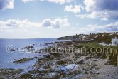 The seashore as seen rom the top of the Martello Tower looking out towards Muglins. Dublin 1963 - Photo by Edward Quinn