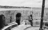 The Joyce Martello Tower at Seapoint (Sandycove). Dublin 1963. - Photo by Edward Quinn