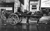 Horse and cart. Dublin 1963. - Photo by Edward Quinn