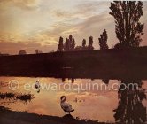 Tha Grand Canal near Islandbridge. Dublin 1963. - Photo by Edward Quinn