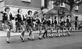 Irish dancers. Dublin 1963. - Photo by Edward Quinn