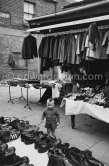 Anglesea Market, Dublin's secondhand market in a laneway off Moore Street. Dublin 1963. - Photo by Edward Quinn