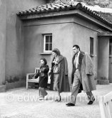 Gianni Agnelli and a not yet identified lady, Monte Carlo Country Club, Easter 1952. - Photo by Edward Quinn