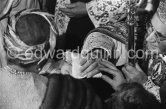 Baptism of Prince Albert. Monaco 1958. - Photo by Edward Quinn