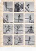 Nicole Arnaud. Juan-les-Pins 1950. Contact prints. Photos from original negatives available. - Photo by Edward Quinn