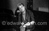 Francis Bacon at his house (7, Reece Mews, London SW7). 1978. - Photo by Edward Quinn