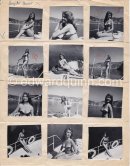 Brigitte Bardot during filming of "Manina, la fille sans voiles". Nice 1952. - Photo by Edward Quinn